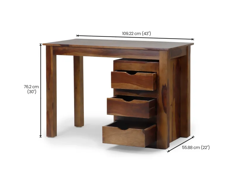 Alexa Solid Wood Study Table